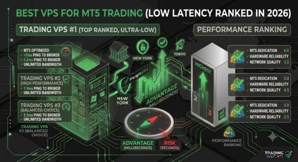 Best VPS for MT5 Trading (Low Latency Ranked in 2026)