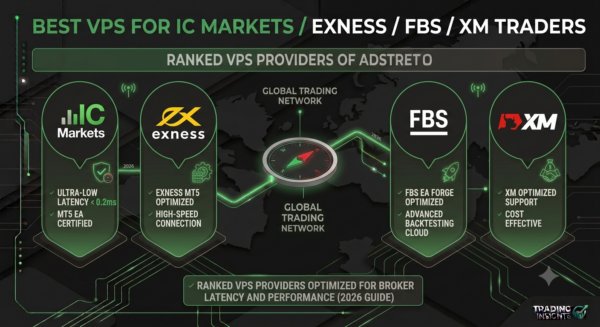 Best VPS for IC Markets, Exness, FBS & XM Traders (2026 Guide)